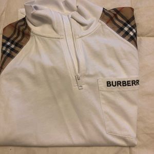 Girls size 10-12 Burberry short sleeve top